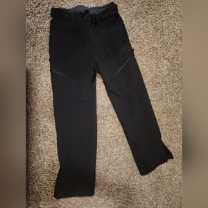 Gerry Ski Pants Mens Black Snowboarding Adjustable Waterproof Fleece Lined